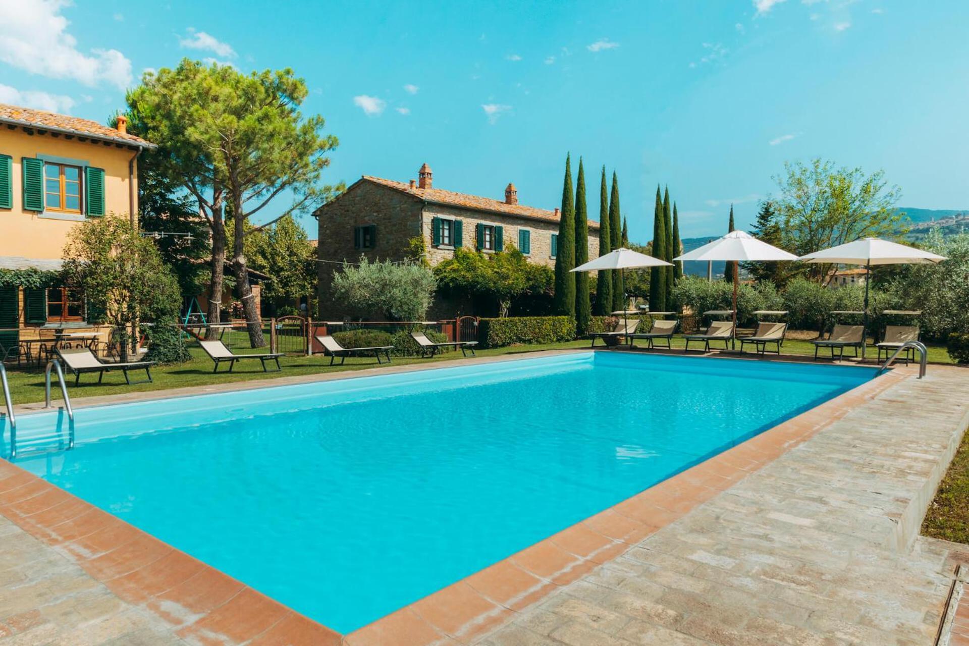 Agriturismo Il Borgo Cortona Eksteriør billede